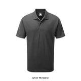 Graphite Orn Workwear Raven Standard Uniform Polo shirt-1130 Shirts Polos & T-Shirts ORN Active-Workwear Our entry level polo is no budget polo. With 220gsm pique knit and reactive dyed fabric it is sure to offer a quality product to even those on a budget. High quality, classic poloshirt Plain knitted collar and padded, taped neckline for comfort.