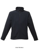 Navy Regatta Reid Softshell Mens Work jacket -TRA654 Workwear Jackets & Fleeces Active-Workwear When you're on the go, pop on the Regatta Reid softshell Jacket. As well as being soft, compact and easy to wear, the men's jacket is packed with features. The men's softshell jacket is wind-resistant and comes with a water repellent finish. There's an adjustable shock cord hem too to trap in heat.