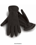 Result active winter fleece warm gloves-r144x workwear gloves active-workwear