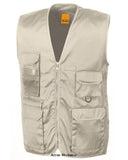 Result safari multi pocket waistcoat-r45x