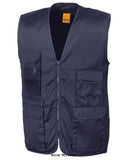 Result Safari multi Pocket Waistcoat/vest -R45X - Toolvests Toolbelts & Holders - Result