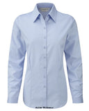 Russell Collection Ladies Heringbone Bone Shirt - 962F Shirts Polos & T-Shirts Active-Workwear