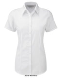 Russell Collection Ladies S/S H’Bone Shirt - 963F - Shirts Polos & T-Shirts - Russell Collection