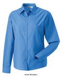 Russell Collection Lady L/Sleeve Shirt-934F - Shirts Polos & T-Shirts - Russell Collection