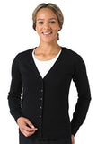 Russell Ladies’ V-neck Knitted Cardigan - 715F - Hoodies & Sweatshirts - Russell Collection