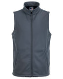 Russell Mens Smart Softshell Gilet/Bodywarmer -R041M - Workwear Jackets & Fleeces - Russell Collection