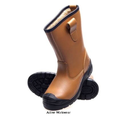 Sterling S1P Water Resistant Safety Rigger Boots Steel Toe/Mid Sole. - SS 403SM Riggers - Sterling Steel