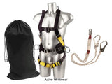 Scaffolding Fall Arrest Kit 2 point harness, Lanyard - FP64 Accessories Belts Kneepads etc Active-Workwear