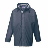 Blue Sealtex Ocean Waterproof Foul Weather Work Jacket - S250 Waterproofs Active-Workwear. The Portwest Sealtex Ocean Jacket offers unrivalled foul weather protection and wearer comfort. Hardwearing functional and packed full of features including hood with peak and drawstrings storm flap with a concealed heavy duty plastic Durable and stretchy with wipe clean finish Waterproof with welded seams to prevent water penetration