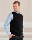 Sleeveless Russell V-Neck Sleevless Knitted Pullover - 716M - Hoodies & Sweatshirts - Russell Collection