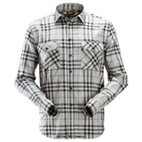 Snickers Allround Work Flannel Checked Long Sleeve Shirt-8516 Shirts Polos & T-Shirts Active-Workwear