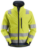 Snickers AllRound Work High Vis Softshell Jacket Class 3 - 1230 - Hi Vis Jackets - Snickers