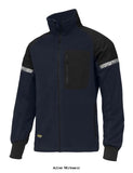Snickers Allround Work Windproof Reinforced Fleece Jacket - 8005 Workwear Jackets & Fleeces Active-Workwear Stay comfy and warm when chilly winds start blowing. This soft windbreaking fleece jacket is a versatile garment, combining good looks with Cordura-reinforcements in hardwearing areas. Pre-bent sleeves, a high protective collar and adjustable waist for smooth working comfort.
