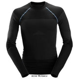 Snickers Baselayer LiteWork Seamless 37.5 Long Sleeved Top - 9418 with Advanced Ventilation Technology