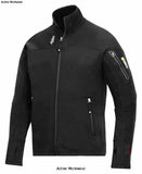 Snickers 9438 full zip micro fleece work jacket body mapping (quick dry)