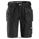 Snickers Craftsmen 3 series Work Shorts with Holster Pockets Rip-Stop - 3023 Shorts & Pirate Trousers Active-Workwear Snickers Original 3 series rip stop work shorts Beat the heat in these work shorts made in super-light yet durable rip-stop fabric. Features an advanced cut with Twisted Leg design, Cordura reinforcements and a range of pockets, including holster pockets and phone compartment. Advanced cut with Snickers Workwear 