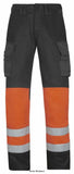 Snickers Hi Vis Trousers. Class 1 (Dirt Repelling) UK SUPPLIER-3833 - Hi Vis Trousers - Snickers