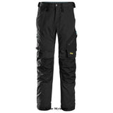 Snickers litework stretch 37.5 men’s work trousers-6310: functional work trousers with 37.5® technology and reinforced pockets