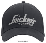 Snickers logo baseball hat - 9041 classic 6-panel cap with ventilation holes
