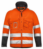 Snickers Hi Vis Work Jacket Hardwearing Cotton / Polyester. Class 3 - 1633 - Hi Vis Jackets - Snickers