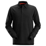 Snickers Workwear Men's Rugby Style work Shirt-2612 Shirts Polos & T-Shirts Active-Workwear Durable and smooth Snickers Workwear rugby shirt ideal for everyday use. The shirt comes with a sleek, classic design and is comfortable to wear. Interlock fabric for durability and comfort, Contrast materials in placket, collar and inside bottom hem slit, Rubber buttons, Classic rugby style, Plenty of space for profiling