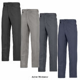Snickers Workwear Service Line Chino Trousers. Dirt Repellent & Durable - 6400 Trousers Active-Workwear Add your logo and wear them with pride. Must have Snickers Workwear chinos in contemporary design for amazing fit and working comfort. Made of durable yet smooth easy-care fabric for long-lasting good looks.. Contemporary design that provides large areas for company profiling Modern cut with slightly tighter fit for maximum freedom of movement