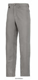 Grey Snickers Workwear Service Line Chino Trousers. Dirt Repellent & Durable - 6400 Trousers Active-Workwear Add your logo and wear them with pride. Must have Snickers Workwear chinos in contemporary design for amazing fit and working comfort. Made of durable yet smooth easy-care fabric for long-lasting good looks.. Contemporary design that provides large areas for company profiling Modern cut with slightly tighter fit for maximum freedom of movement