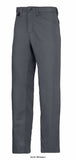 Steel Grey Snickers Workwear Service Line Chino Trousers. Dirt Repellent & Durable - 6400 Trousers Active-Workwear Add your logo and wear them with pride. Must have Snickers Workwear chinos in contemporary design for amazing fit and working comfort. Made of durable yet smooth easy-care fabric for long-lasting good looks.. Contemporary design that provides large areas for company profiling Modern cut with slightly tighter fit for maximum freedom of movement