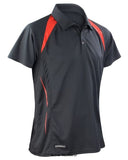 Spiro Men's Team Spirit Breathable sporty Polo Shirt S177M Shirts Polos & T-Shirts Active-Workwear Performance lightweight polo Printed design feature Reflective SPIRO logo on right bottom hem Dropped hem Soft comfort fit COOL-DRY fabric Quick drying 3 button neck closing Keeps the skin cool and comfortable 