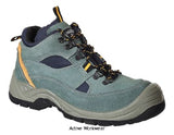 Steelite Suede Lightweight Hiker Safety Boot S1P Steel Toe and Midsole sizes 36 to 48 - FW60 Boots Active-Workwear