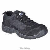 Steelite Trouper Steel Toe Midsole Safety Shoe S1P Sizes 36-48 - FT64 - Shoes - Portwest
