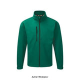 Bottle Green Tern Softshell 3 Layer Work Jacket Orn Workwear-4200Workwear Jackets & Fleeces ORN Active-Workwear Our 3 layer softshell keeps you warm and dry. The jacket for all seasons High performance technical fabric. Top specification water resistant and breathable Very smart corporate appearance Very comfortable to wear Adjustable cuff design - causes no wearer discomfort 