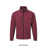 Burgundy Tern Softshell 3 Layer Work Jacket Orn Workwear-4200Workwear Jackets & Fleeces ORN Active-Workwear Our 3 layer softshell keeps you warm and dry. The jacket for all seasons High performance technical fabric. Top specification water resistant and breathable Very smart corporate appearance Very comfortable to wear Adjustable cuff design - causes no wearer discomfort 