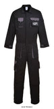 Texo contrast zipped coverall boiler suit portwest