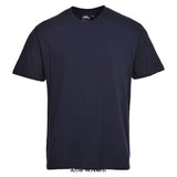 Turin Premium Cotton Uniform Work Tee Shirt Portwest B195 Shirts Polos & T-Shirts Active-Workwear