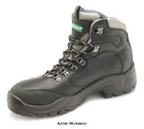 Utility Safety Boot Steel Toe and Midsole Click Pur Rubber Sole S3 Src-Hro - Cf62Bl Boots - ClickFootwear
