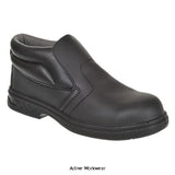 Vegan Slip On Safety boot S2 Ideal for medical catering food and hospitality Microfibre - FW83 Boots Active-Workwear