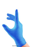 Vinyl disposable gloves powder free-blue or clear beeswift vdgpf