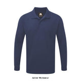 Weaver L/S Poloshirt-1170 - Shirts Polos & T-Shirts - ORN