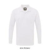 Weaver L/S Poloshirt-1170 - Shirts Polos & T-Shirts - ORN