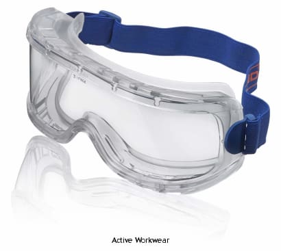 Wide vision anti mist safety goggle (pack of 5) - beeswift bbwvg eye protection