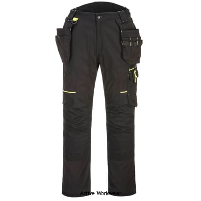 Wx3 eco recycled stretch holster pocket knee pad trousers portwest-t706