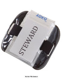 Black Yoko Security ID Armbands-ID03 Accessories Belts Kneepads etc Active-Workwear Professional, durable and waterproof ID arm bands ID pocket can hold cards up to 110 x 65mm Adjustable self-matching colour elasticated straps for comfortable and secure wearing ID cards can easily slide in Ideal for emergency services, security staff, local authorities, utility services personnel, charity workers, event organisers & door supervisors