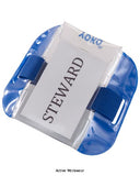 Blue Yoko Security ID Armbands-ID03 Accessories Belts Kneepads etc Active-Workwear Professional, durable and waterproof ID arm bands ID pocket can hold cards up to 110 x 65mm Adjustable self-matching colour elasticated straps for comfortable and secure wearing ID cards can easily slide in Ideal for emergency services, security staff, local authorities, utility services personnel, charity workers, event organisers & door supervisors