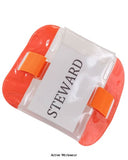 Orange Yoko Security ID Armbands-ID03 Accessories Belts Kneepads etc Active-Workwear Professional, durable and waterproof ID arm bands ID pocket can hold cards up to 110 x 65mm Adjustable self-matching colour elasticated straps for comfortable and secure wearing ID cards can easily slide in Ideal for emergency services, security staff, local authorities, utility services personnel, charity workers, event organisers & door supervisors